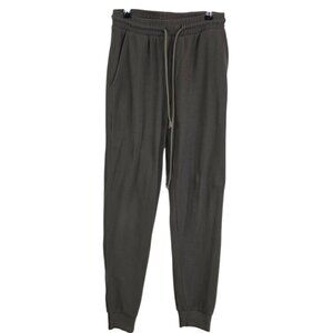 Cloth by Design Waffle Knit Jogger Pants, Green Size Small